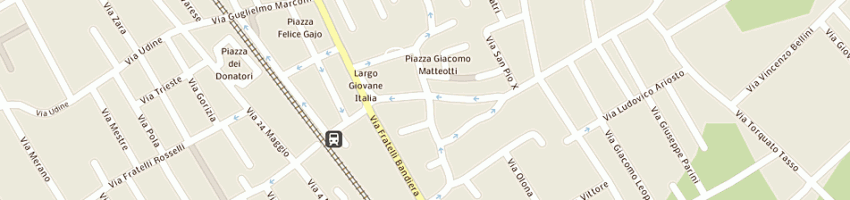 Mappa della impresa FD DF Riparazione Elettrodomestici di Fenzio Daniele