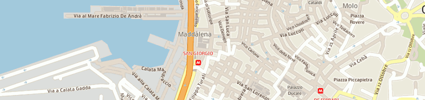 Mappa della impresa lucarda srl a GENOVA