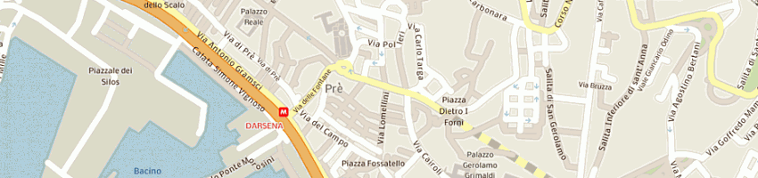 Mappa della impresa modus srl a GENOVA