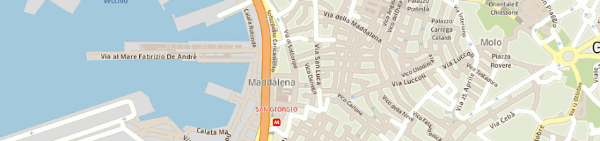Mappa della impresa taher md abu a GENOVA