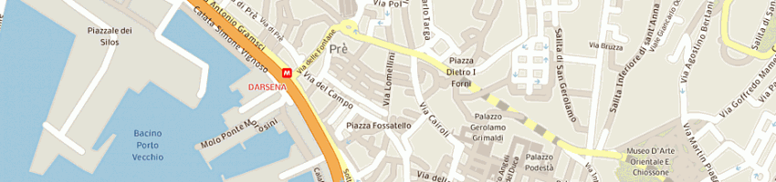 Mappa della impresa pandemonio di isaia giorgio e c sas a GENOVA