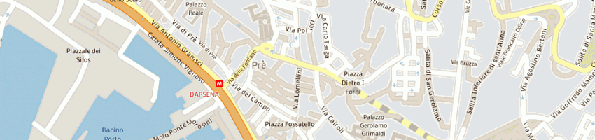 Mappa della impresa oratorio di san filippo - padri filippini a GENOVA
