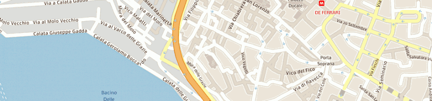 Mappa della impresa telefono viola a GENOVA