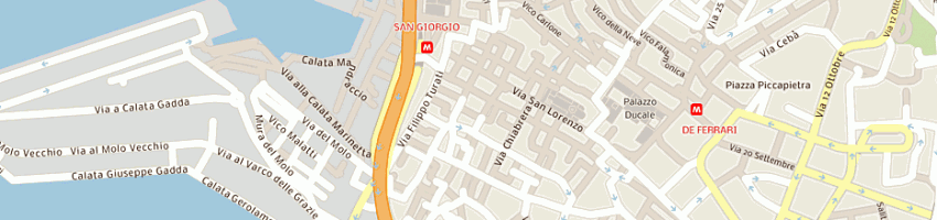 Mappa della impresa idea-istitper la ricerca e la prevenzddepresse dell'ansia a GENOVA