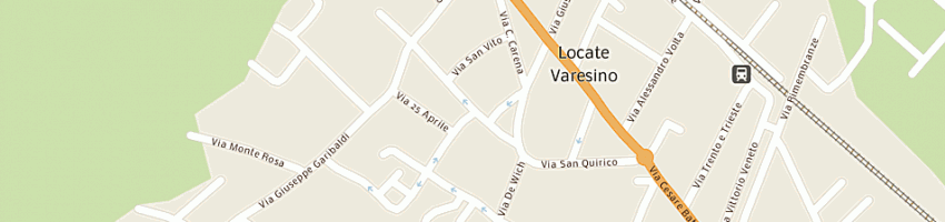 Mappa della impresa cft di caironi eligio a LOCATE VARESINO