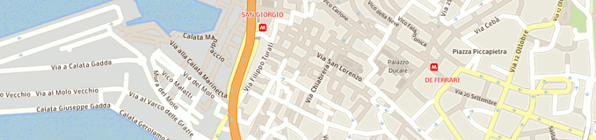 Mappa della impresa ardy bernardino a GENOVA