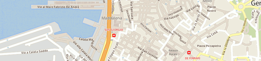 Mappa della impresa bio c'e' piccola cooperativa a rl a GENOVA