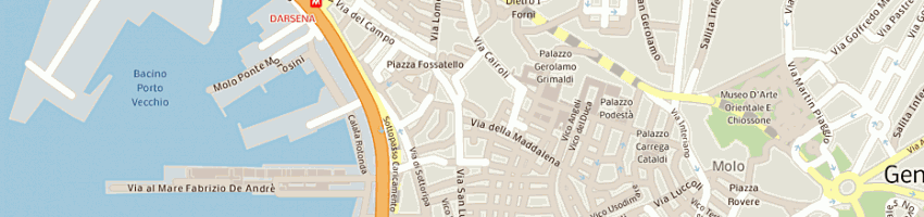 Mappa della impresa associazione culturale genova insieme a GENOVA