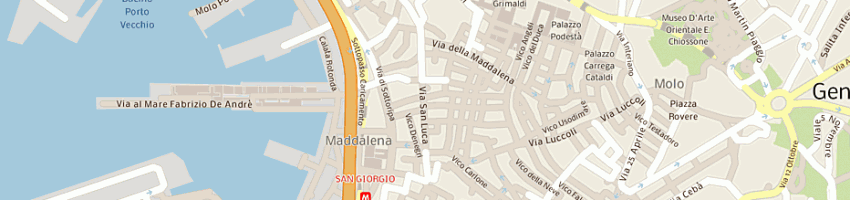Mappa della impresa gr restauro conservativo srl unipersonale a GENOVA