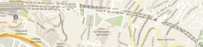 Mappa della impresa studio associato pezzolo pisani a GENOVA