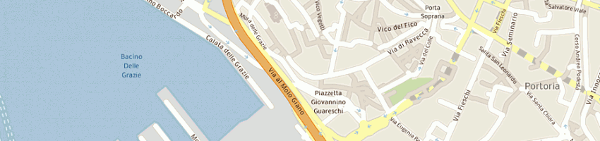 Mappa della impresa caccia fabio a GENOVA
