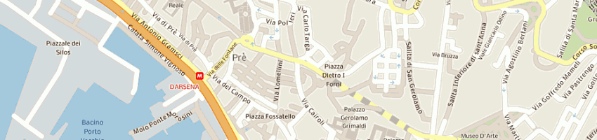 Mappa della impresa mangiante stefano a GENOVA