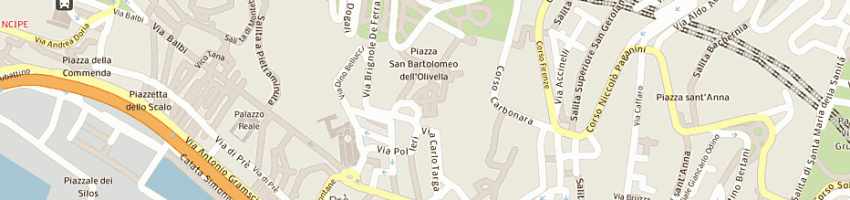 Mappa della impresa rullo cosimo a GENOVA