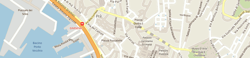 Mappa della impresa trekking italia liguria a GENOVA