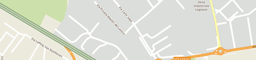 Mappa della impresa vero tecnologie spa a LEGNANO