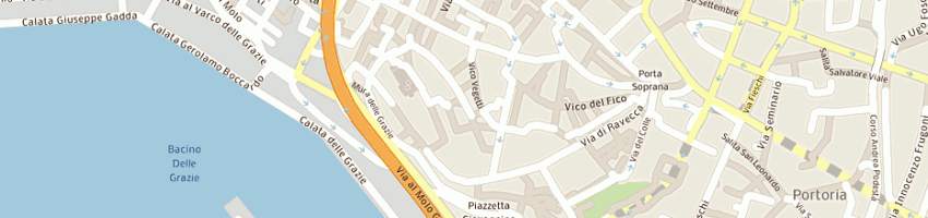 Mappa della impresa osservatorio civis comune di genova a GENOVA