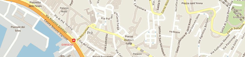 Mappa della impresa consermar sasdi semino domenico e c a GENOVA