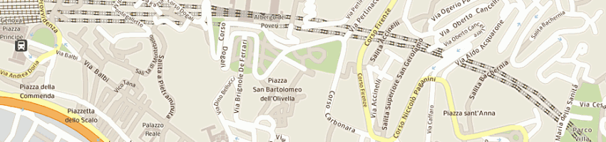 Mappa della impresa micco elio a GENOVA