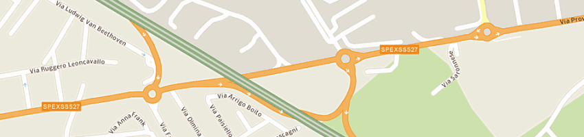 Mappa della impresa ristorante roma sas di ravera adriana e c a CERRO MAGGIORE