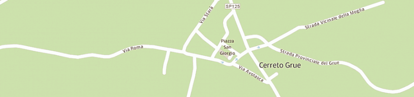 Mappa della impresa raviolo gian carlo a CERRETO GRUE