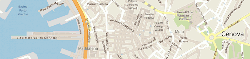 Mappa della impresa landi roberta a GENOVA