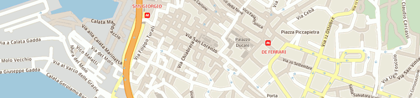 Mappa della impresa lucifredi gian fausto a GENOVA