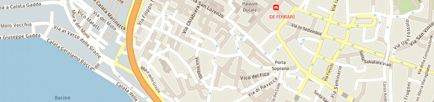 Mappa della impresa dobson david mitchell a GENOVA