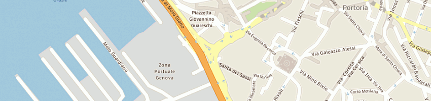 Mappa della impresa rinaldi rinaldo titania - factor finanziario a GENOVA