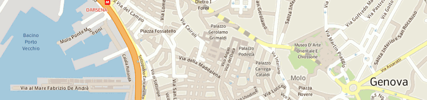 Mappa della impresa demontis michele a LA MADDALENA