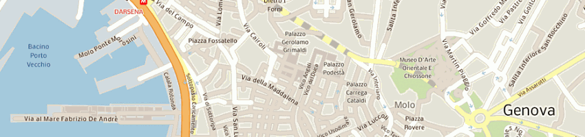 Mappa della impresa coordinamento provinciale uil-pubblica amministrazione genova a GENOVA