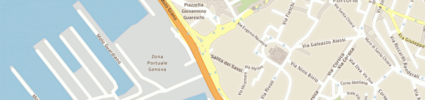 Mappa della impresa comune di genova a GENOVA