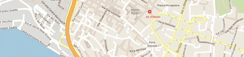 Mappa della impresa leolo dr marco a GENOVA