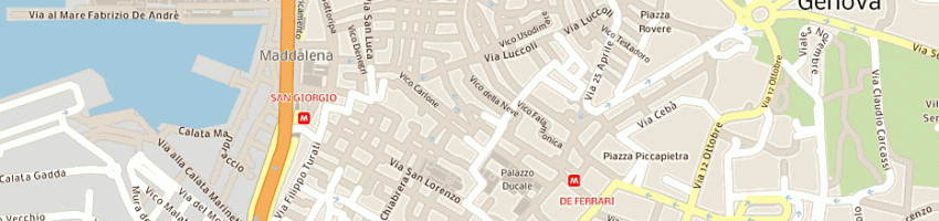 Mappa della impresa parodi olindo a GENOVA