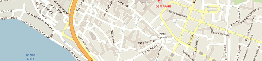 Mappa della impresa misericordia veneranda compagnia a GENOVA