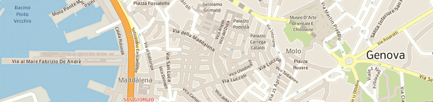 Mappa della impresa milan mohammad a GENOVA