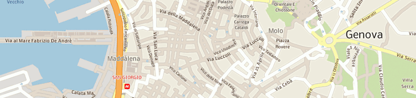 Mappa della impresa glo glo a GENOVA
