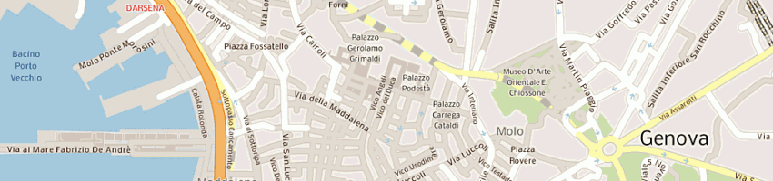 Mappa della impresa magni piera a LA MADDALENA