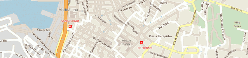 Mappa della impresa da passano filippo a GENOVA