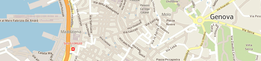 Mappa della impresa lilly tricot a GENOVA