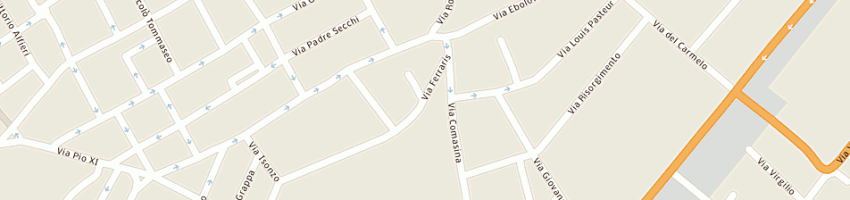 Mappa della impresa egidio manfredini sas a MILANO