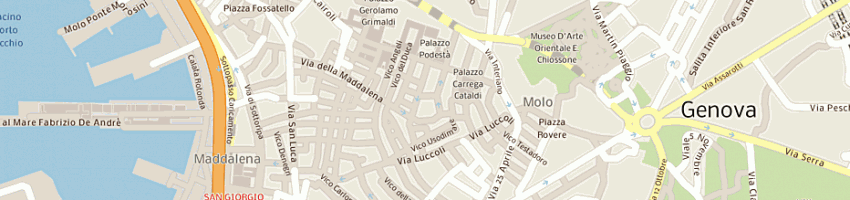 Mappa della impresa centro giovanile padri somaschi a GENOVA