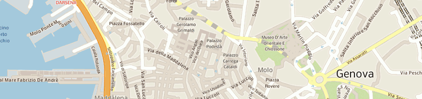 Mappa della impresa parodi giacomo a GENOVA