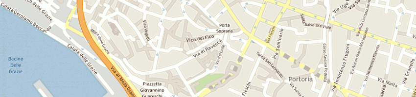 Mappa della impresa patrone enrico e maggi anna snc a GENOVA