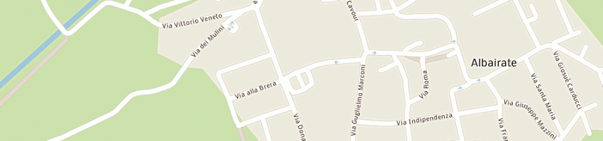 Mappa della impresa caruso giardinaggio di caruso e ferrari snc a ALBAIRATE