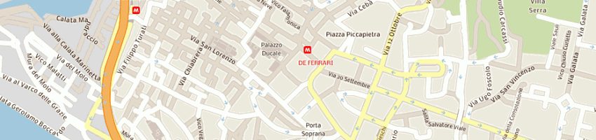 Mappa della impresa halet srl a GENOVA