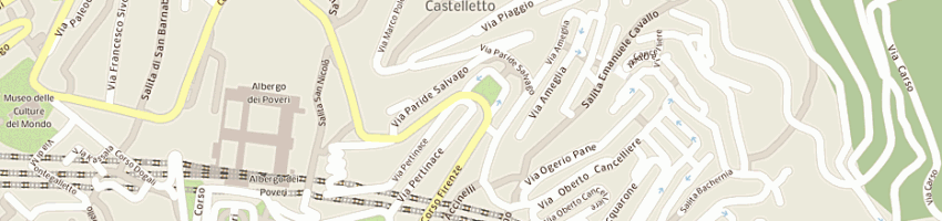 Mappa della impresa ciconte agostino a GENOVA