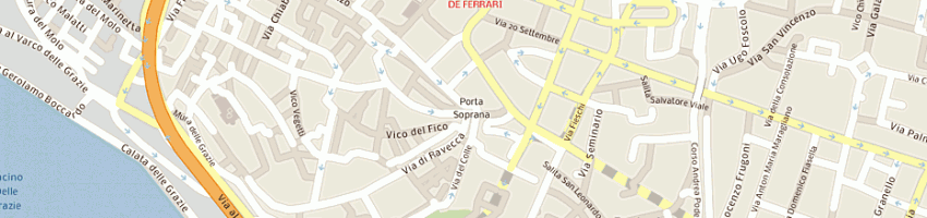 Mappa della impresa novita' sas di ghibaudi bruno e c a GENOVA