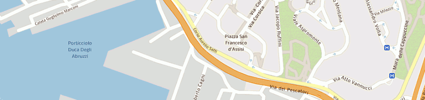 Mappa della impresa m e p informatica srl a GENOVA