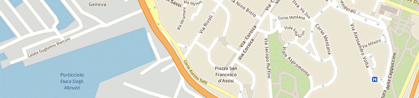 Mappa della impresa de martino francesco a GENOVA