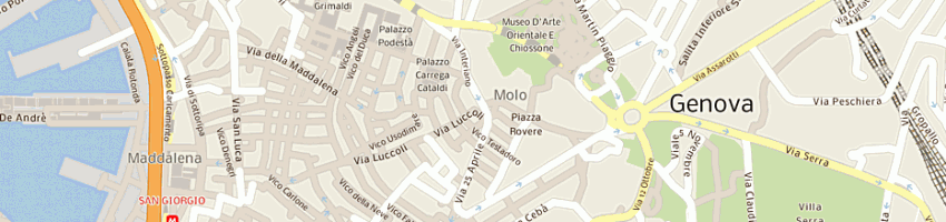 Mappa della impresa moisman (sas) a GENOVA